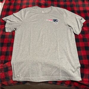 Nike Men's Gray New England Patriots T-Shirt XL